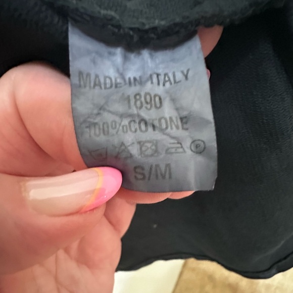 ✨ Bella Amore Cardigan Sweater Open Front Cotton Pockets Made in Italy - Picture 15 of 15